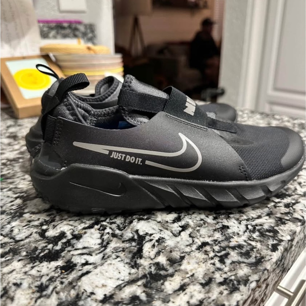 Nike Black Slip-On Sneakers